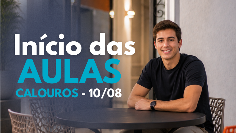 Noticia Inicio das aulas calouros- 1008