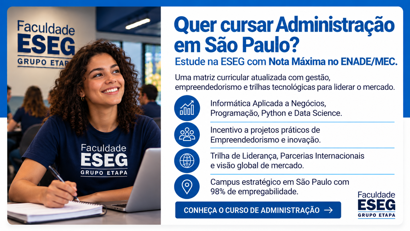 Administração em São Paulo - ESEG