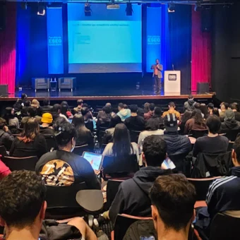 Palestra no auditório da B3 do Grupo Etapa